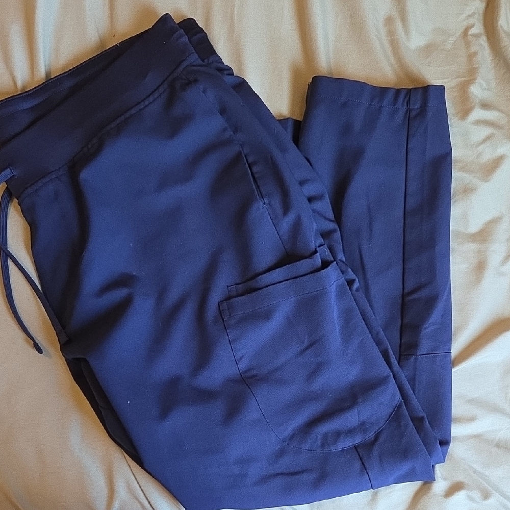 Women's Navy Straight Leg Pants